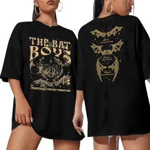 Acotar Velaris Shirts Women Oversized Vintage Book Tshirt The Night Court T-Shirt Bat Boys Graphic Tee Tops