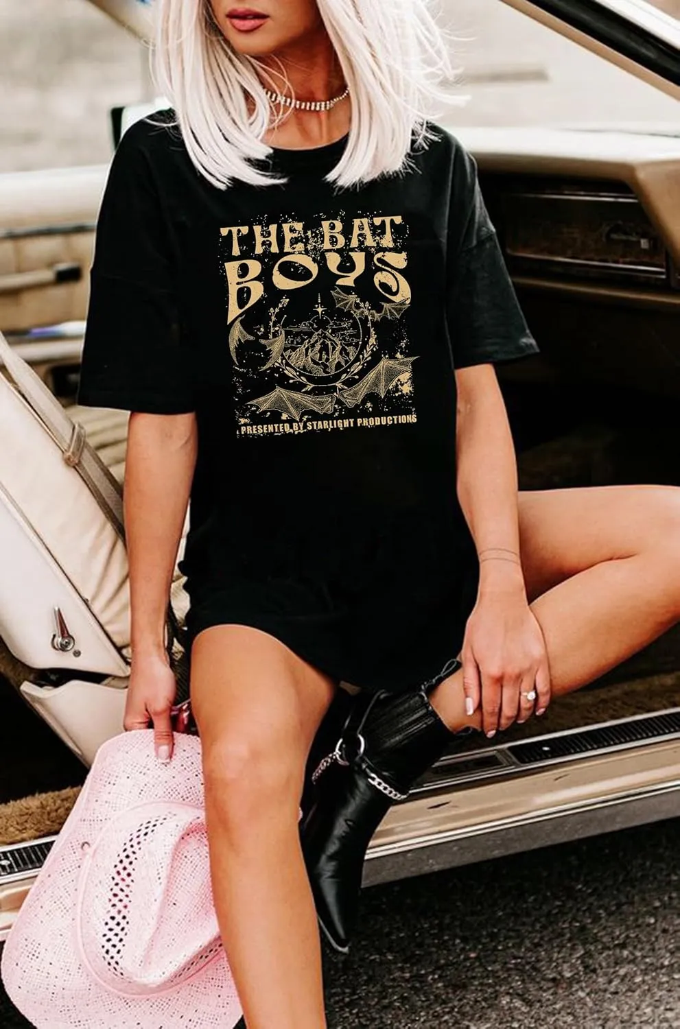 Acotar Velaris Shirts Women Oversized Vintage Book Tshirt The Night Court T-Shirt Bat Boys Graphic Tee Tops