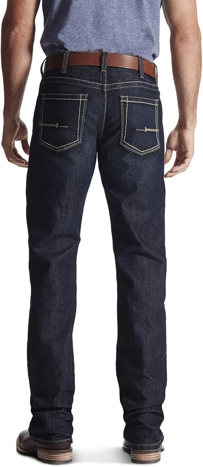 ARIAT Rebar M4 Low Rise DuraStretch Boot Cut Jean  Mens Work Jeans