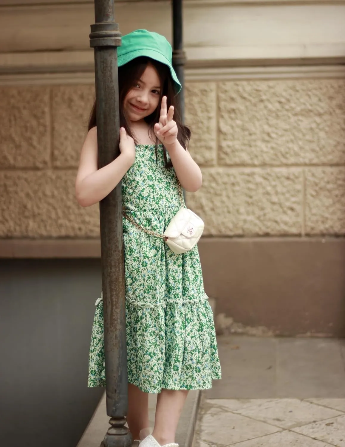 Arshiner Girls Tie Back Dress Spaghetti Strap Ruffle Hem Casual Summer Beach Sundress with Pockets