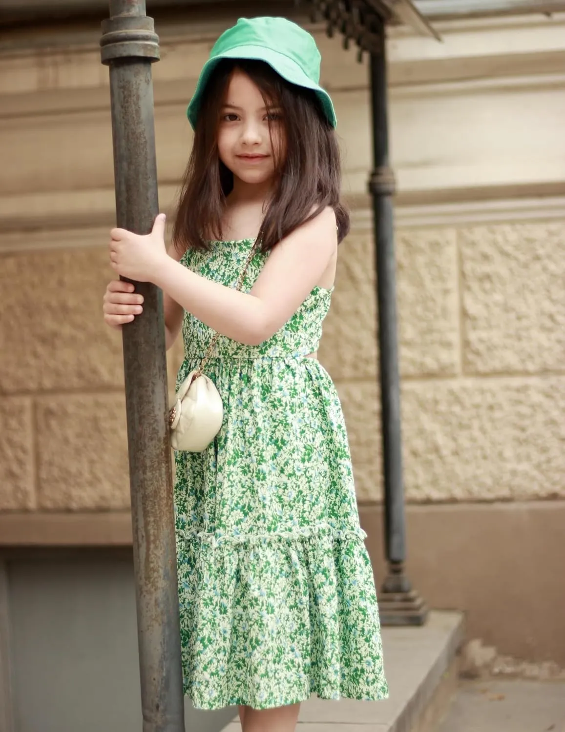 Arshiner Girls Tie Back Dress Spaghetti Strap Ruffle Hem Casual Summer Beach Sundress with Pockets