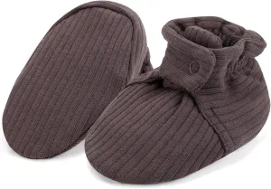 Baby Booties Newborn Infant Shoes Organic Cotton Adjustable Soft Cozy Warm Boots for Boy Girl