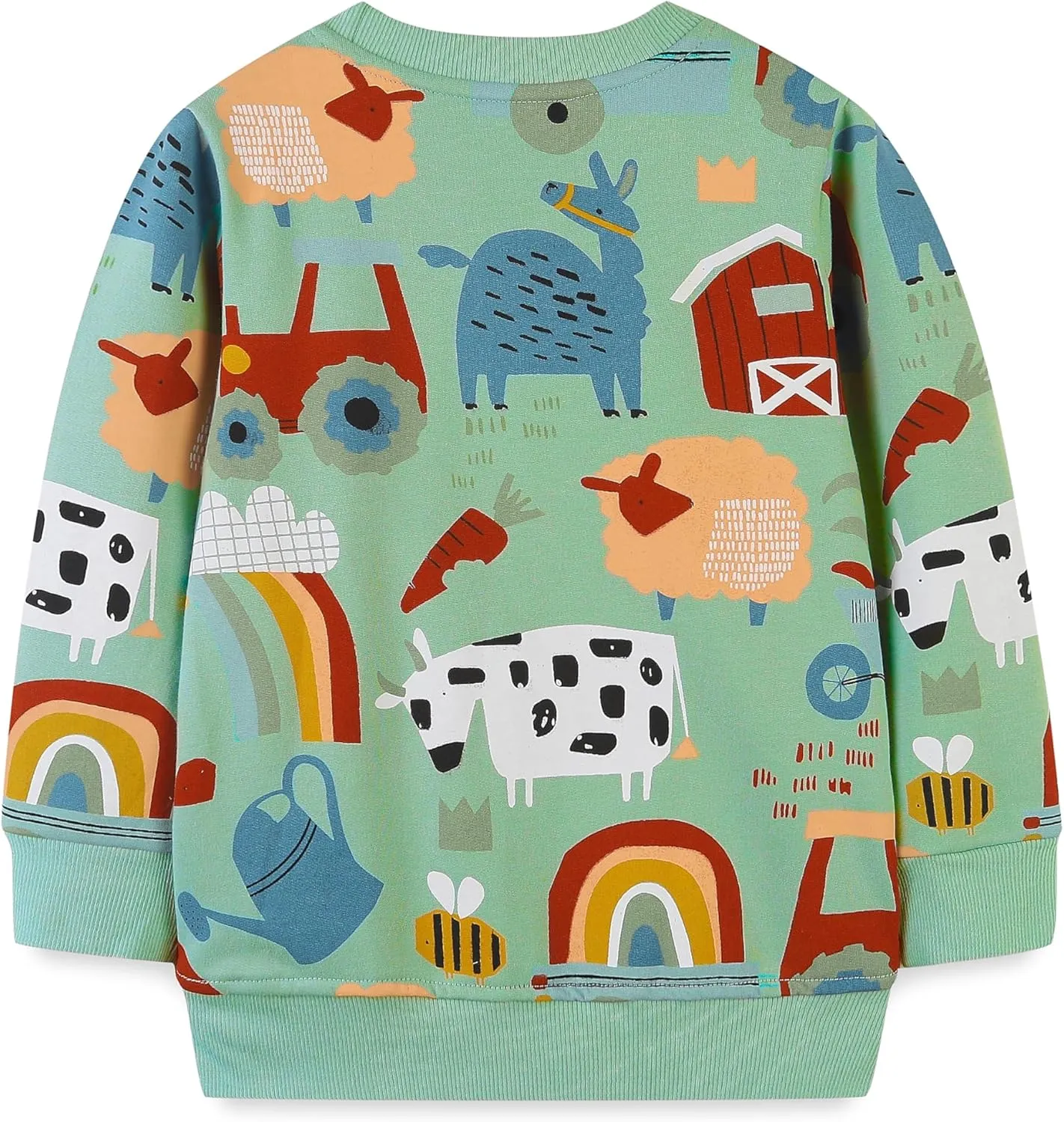 Boys Sweatshirts Cute Elephant Shirts Clothes Kids Pullover Hoodie Toddler Long Sleeve Cotton Sweatshirt Sweater