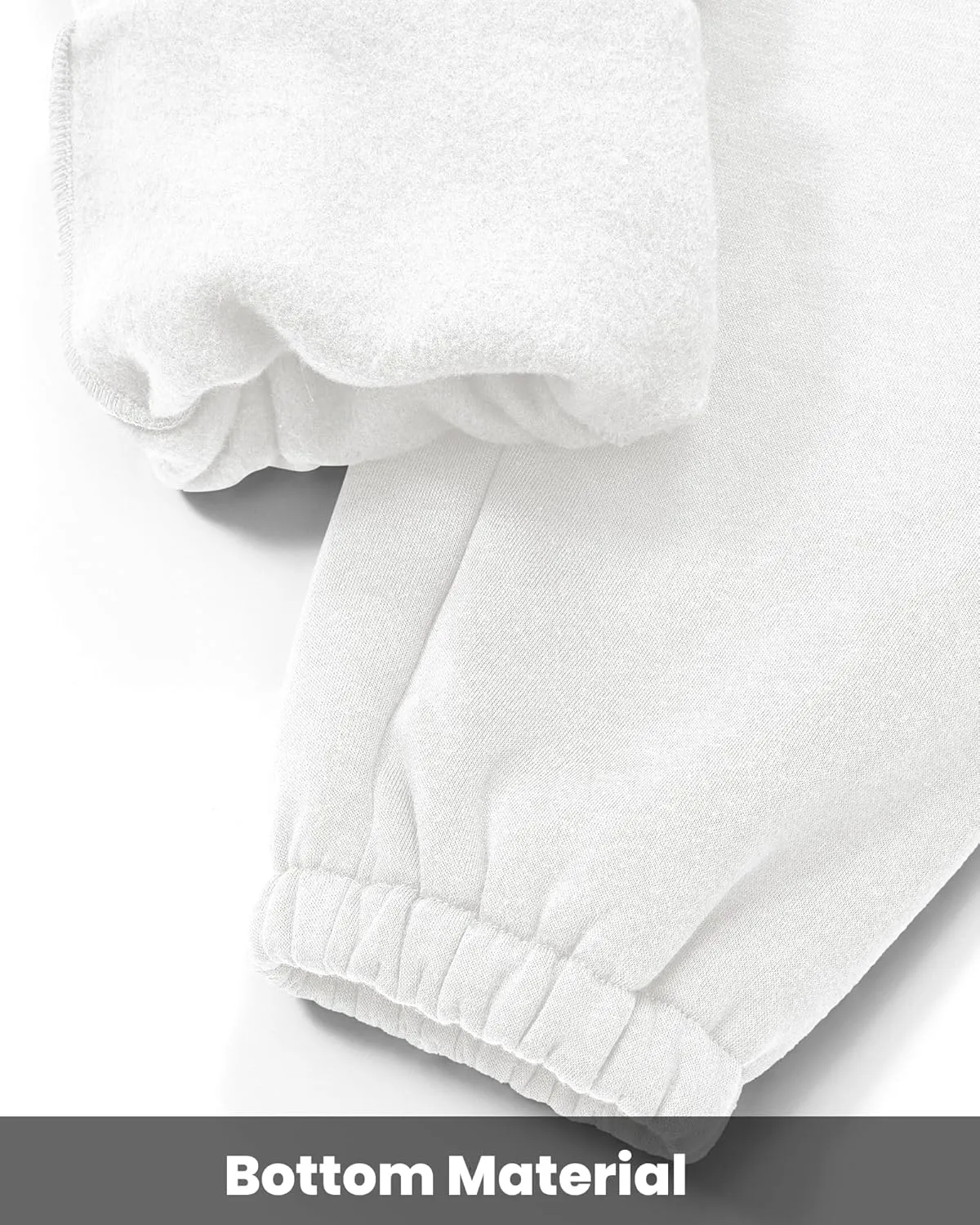 BTFBM Women 2 Piece Tracksuits Fall Winter 1/4 Zip Sweatshirt Jogger Pants Matching Lounge Sets Thick Sweatsuits Pockets