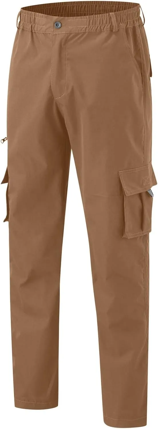 Cargo Lightweight Tactical Pants for Men Fashion Cargo Pants Multi Pocket Athletic Pants Casual Outdoor Trousers