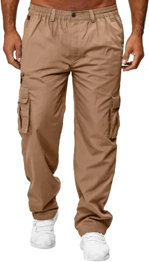 Cargo Lightweight Tactical Pants for Men Fashion Cargo Pants Multi Pocket Athletic Pants Casual Outdoor Trousers
