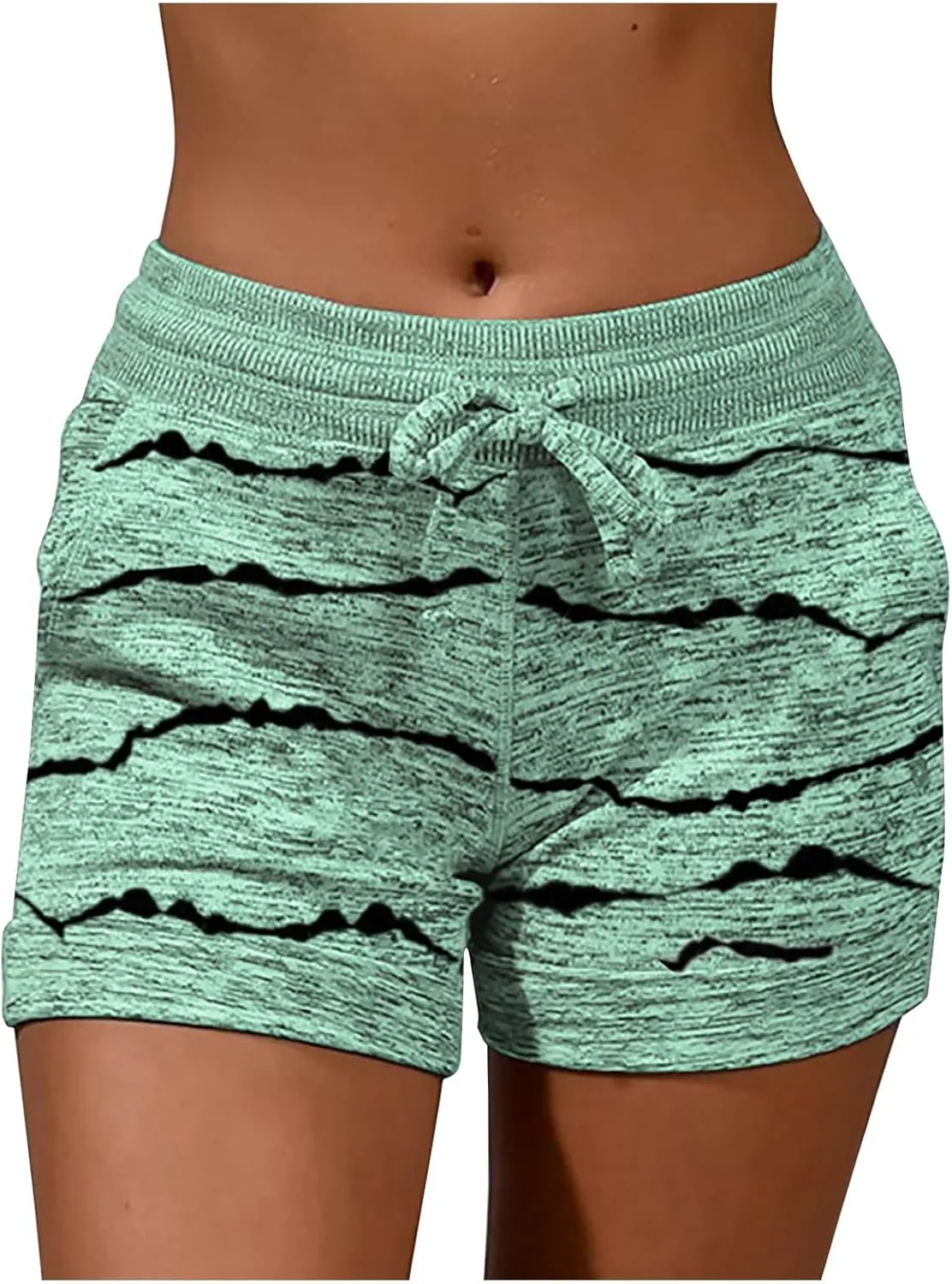 Casual Shorts for Women Athletic Workout Gym Yoga Shorts Summer Beach Lounge Short Pants