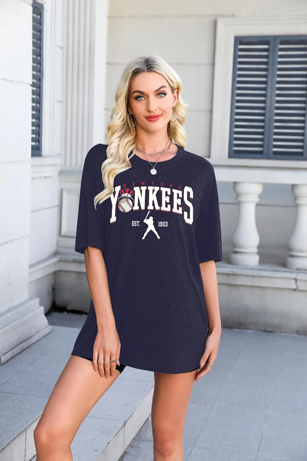 Game Day Shirt Baseball Shirts Women Oversized Baseball Team Graphic Tshirt Baseball Fan Shirt Casual Short Sleeve Tee Tops