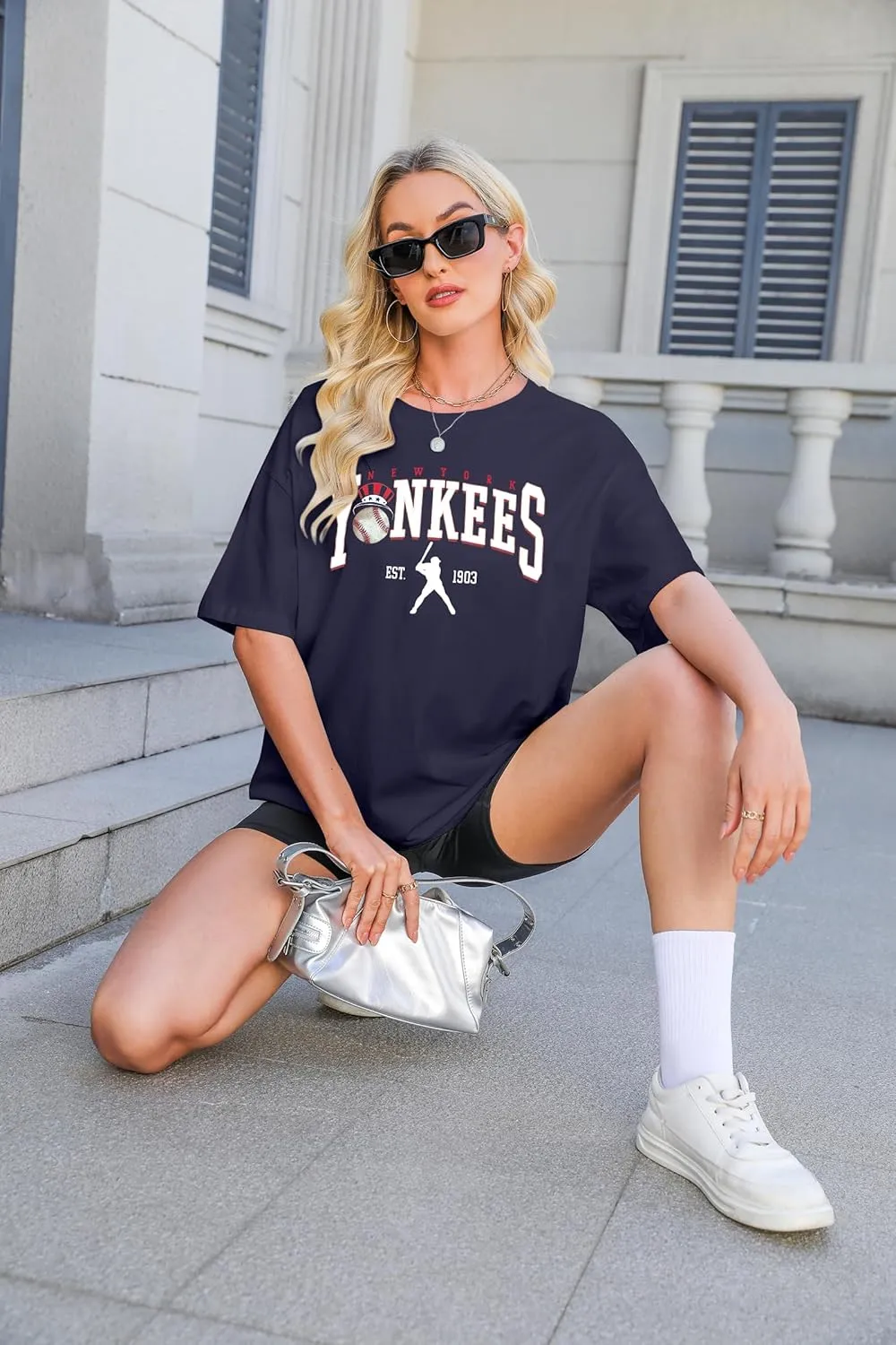 Game Day Shirt Baseball Shirts Women Oversized Baseball Team Graphic Tshirt Baseball Fan Shirt Casual Short Sleeve Tee Tops