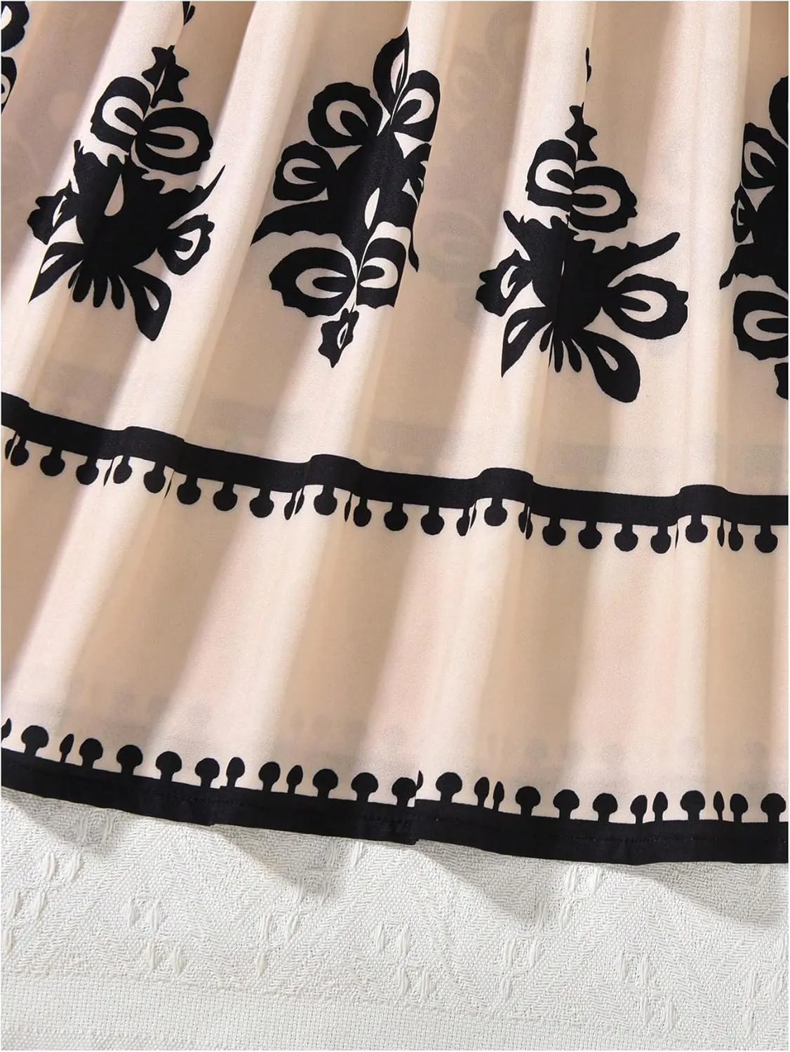 GORGLITTER Girl's Floral Flowy Midi Dress Sleeveless Strappy Shirred Tank Short Dresses Cute Summer Easter Dress 2025
