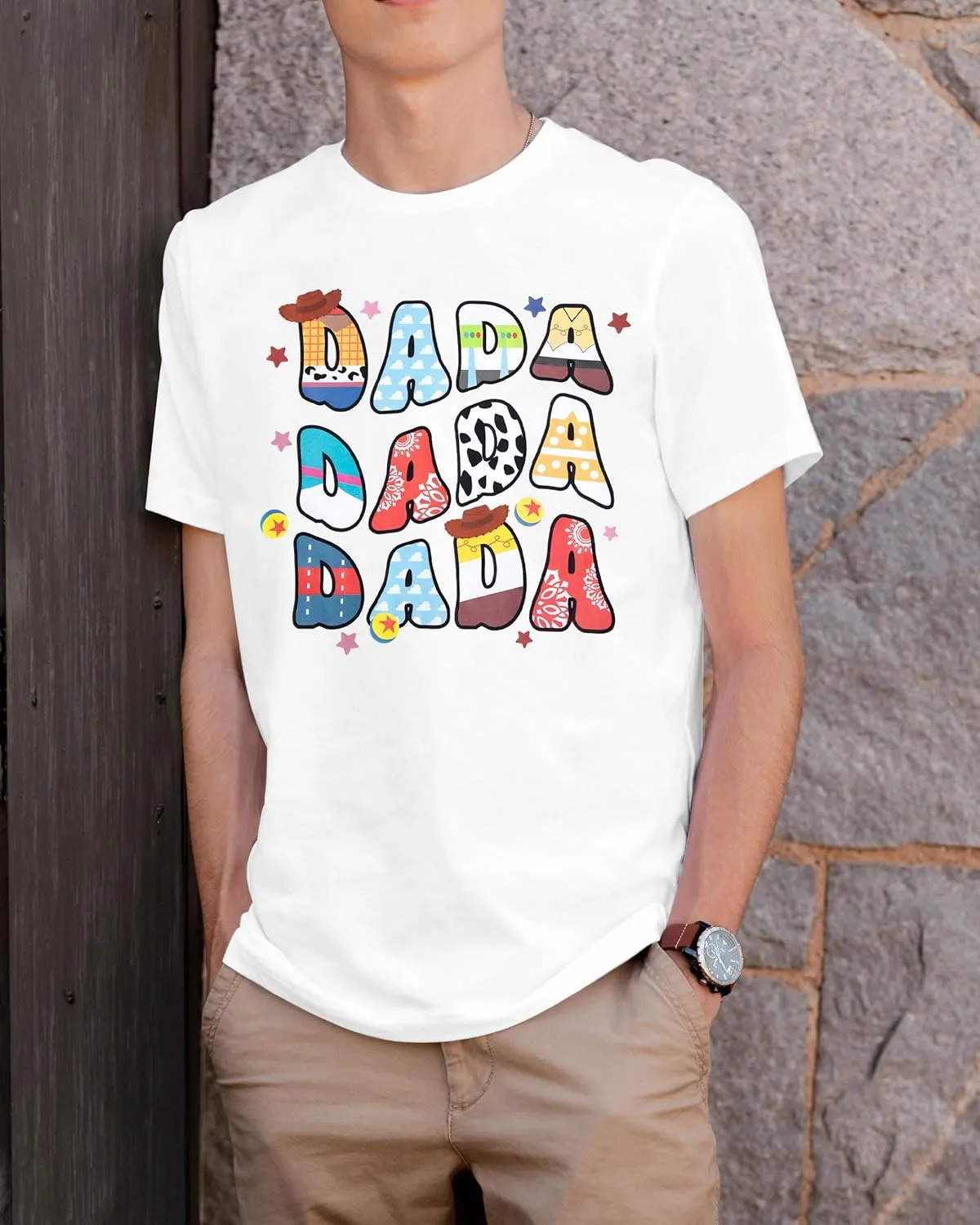 LUKYCILD Mom and Dad Matching Shirts Couples Matching Outfits Pregnancy Announcement T-Shirt Casual Graphic Tee