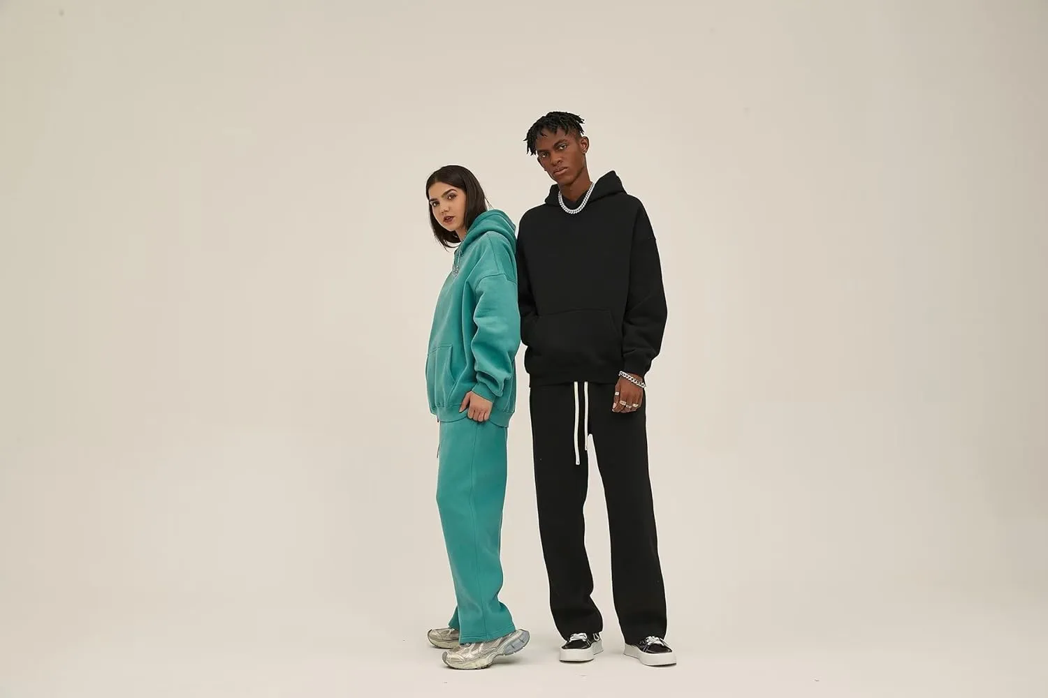 Men Hoodies Long Sleeve Pocket Casual Fleece Sweatshirt Mens Hip-Hop Pullovers Unisex