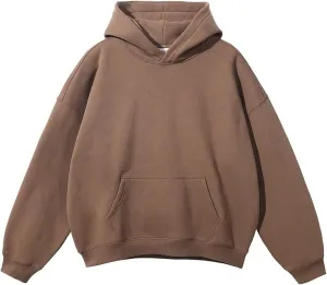 Men Hoodies Long Sleeve Pocket Casual Fleece Sweatshirt Mens Hip-Hop Pullovers Unisex