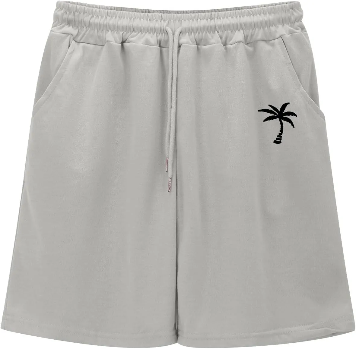 Mens 2 Piece Hawaiian Outfits Short Sleeve Casual T-Shirts and Shorts Matching Set Summer Beach Lounge Tracksuits Set
