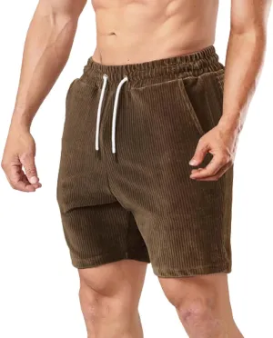 Mens 2023 Athletic Gym Shorts Cotton Jogger Workout Lounge Jersey Sweat Shorts Breathable Below Knee Short Pants