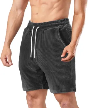 Mens 2023 Athletic Gym Shorts Cotton Jogger Workout Lounge Jersey Sweat Shorts Breathable Below Knee Short Pants