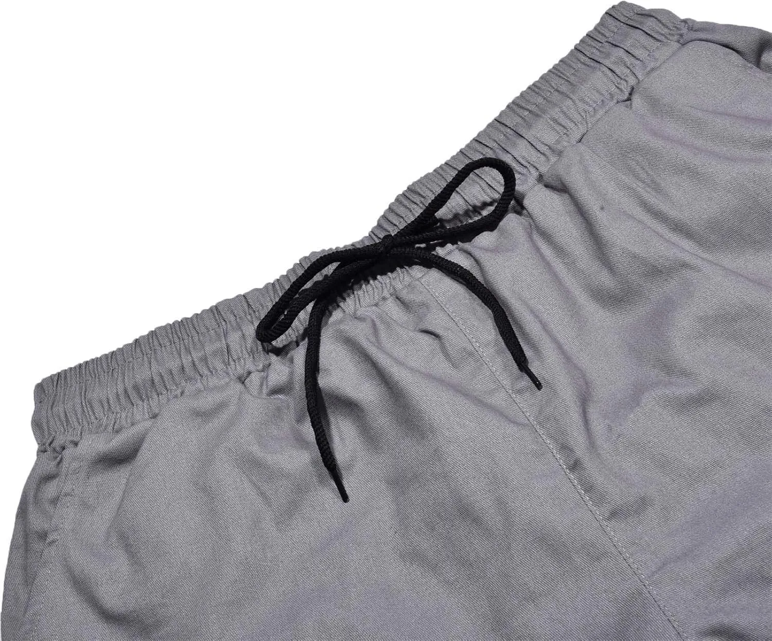 Mens Baggy Cargo Pants Casual Solid Color Plus Size Straight Leg Sweatpants Stretch Waist Hiking Jogging Trousers