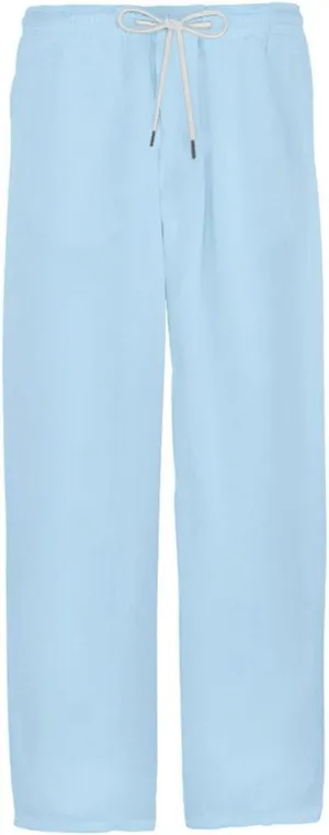 Mens Casual Baggy Cotton Linen Pocket Lounge Harem Pants Beach Long Shorts