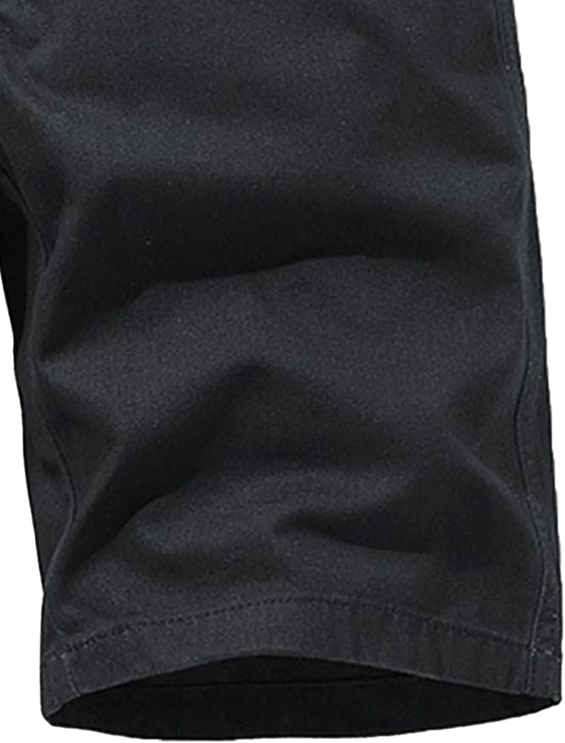 Men's Relaxed Fit Outdoor Jean Trunk Cotton Twill Lightweight Cargo Shorts Zipper Pockets Solid Hiking Short Pants