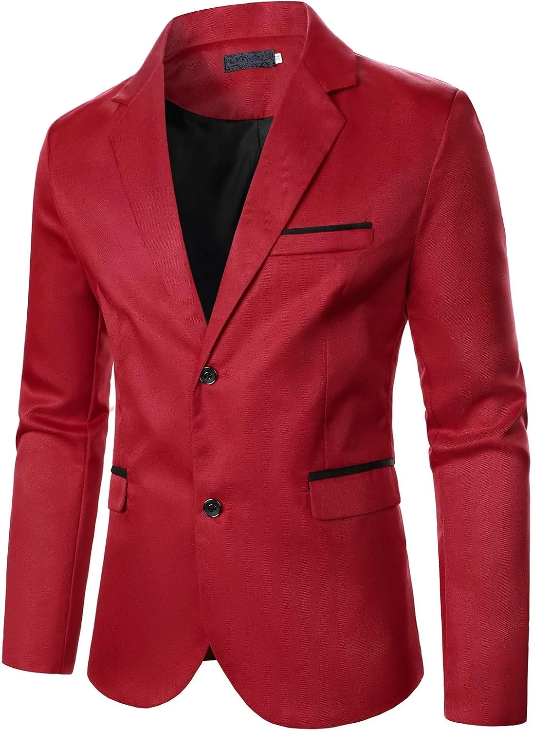 Mens Stylish Dinner Tux Dress Blazer Retro Tuxedo Jackets for Dinner Party Wedding Prom Slim Fit Suit Jacket Sport Coats