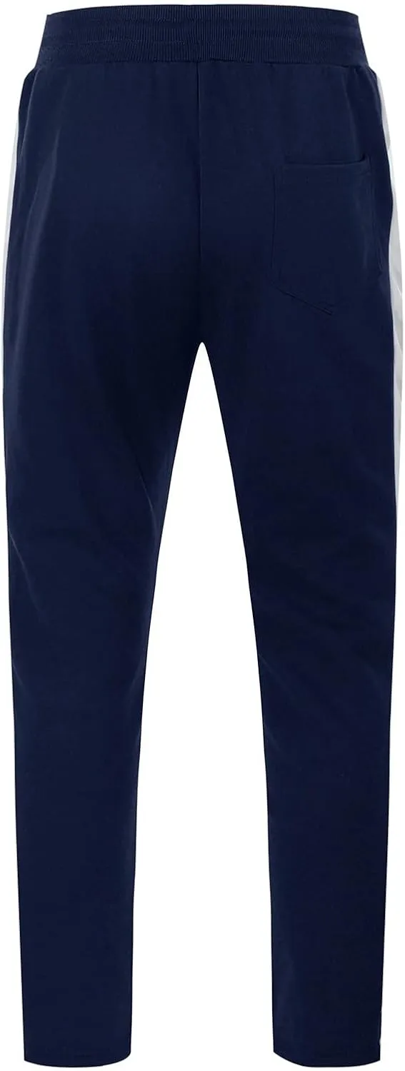 Mens Sweatpants with Pockets Hiking Linen Working Riding Elastic Waist Skinny Joggers Motorcycle Summer Cloth