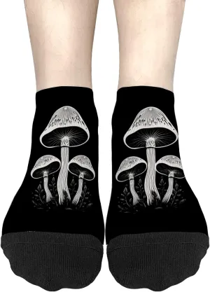 Mushroom No Show Socks For Women Short Sock For Women