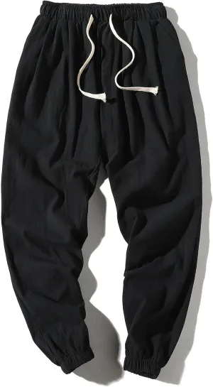 Ninja Pants Harem Men Long Shorts Summer Beach Hippie Trousers Mens Boho Yoga Japanese Unisex Thai Fisherman