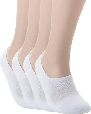 Pro Mountain No Show Socks Wide Toe Box For Health Bunion Unisex Size S to X-Large Cotton Cushion Footies