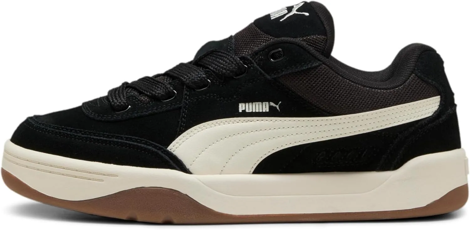 PUMA Men's Park Lifestyle SK8 Shoes, Cool Dark Gray-Frosted Ivory, 10.5