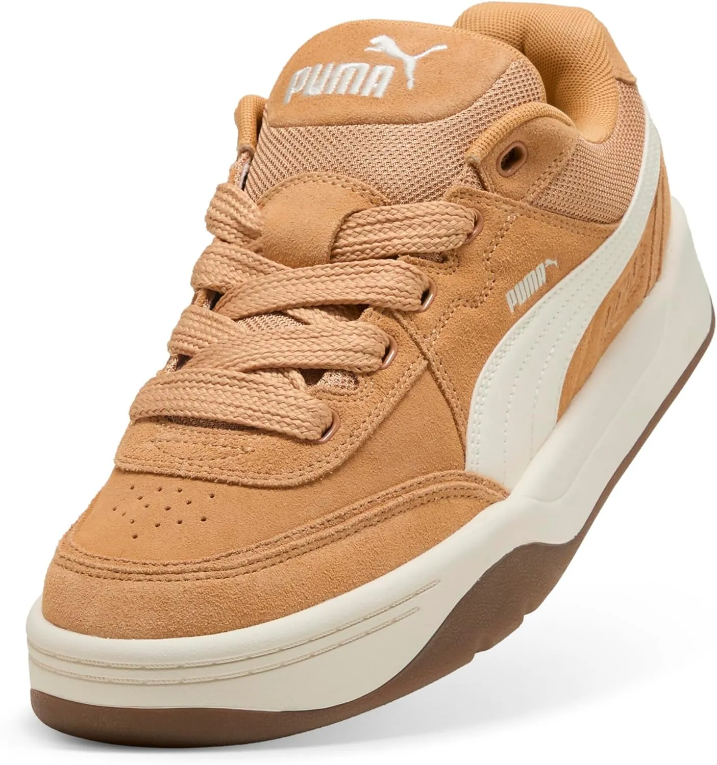 PUMA Men's Park Lifestyle SK8 Shoes, Cool Dark Gray-Frosted Ivory, 10.5