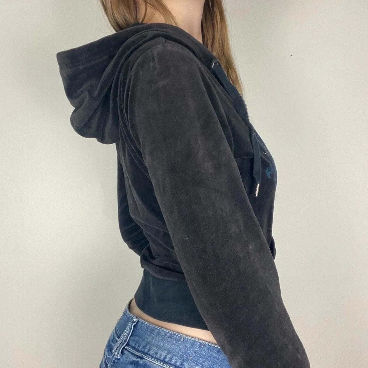 SOLILOQUY Women Y2k Zip Up Cropped Hoodie Sweatshirt Casual Long Sleeve Drawstring Pullover Top Harajuku Cargo Jacket