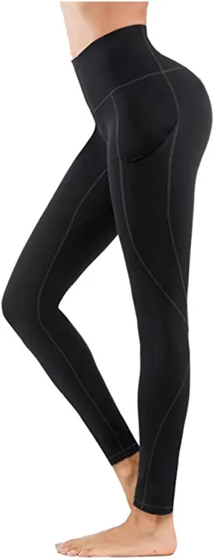 Spandex Leggings for Women Solid Color Casual Elastic High Waist Thread Simple Fit Sexy Sports Yoga Shorts Piink Leg