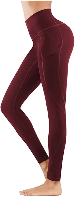 Spandex Leggings for Women Solid Color Casual Elastic High Waist Thread Simple Fit Sexy Sports Yoga Shorts Piink Leg