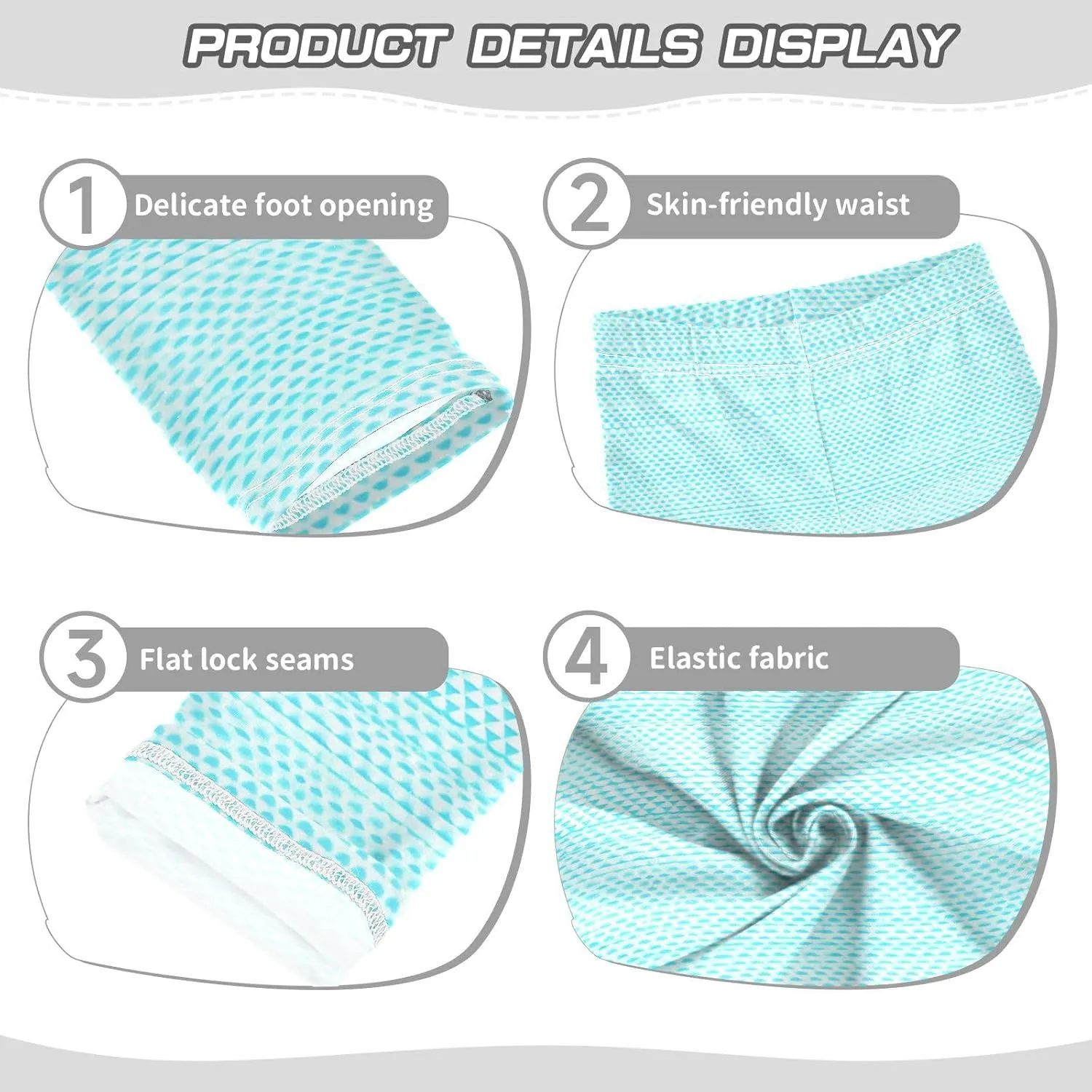 Striped Leggings for Girls Yoga Dance Pants Stretch High Waisted Ankle Length Tights Kids Leggings