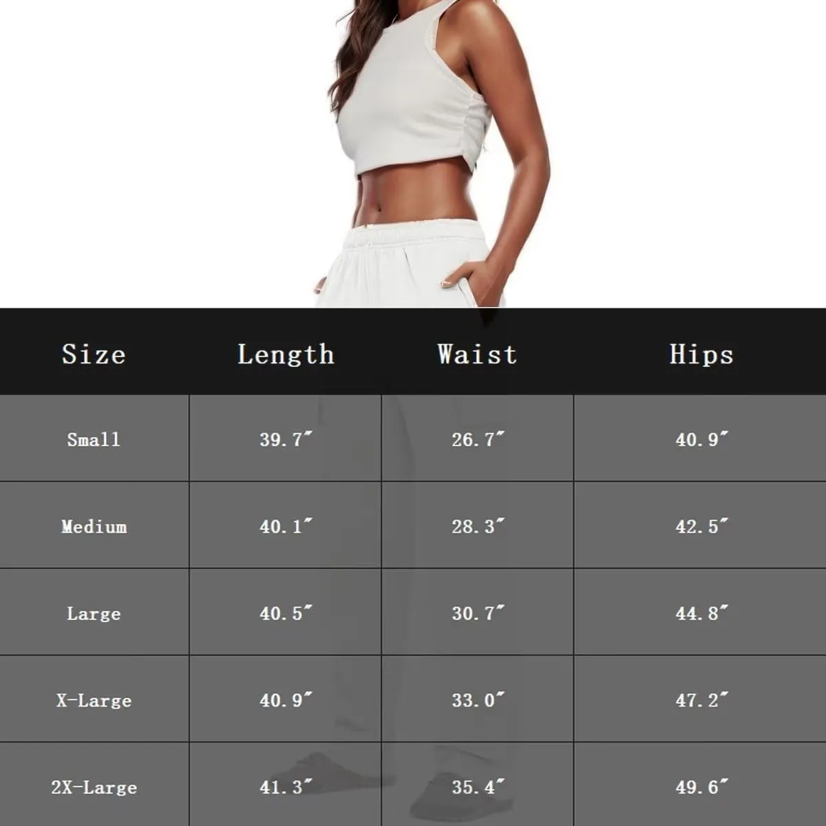 Sweat Pants for Womens Soft Wide Leg Pants Warm High Waisted Yoga Joggers Fashion Y2K Lounge Trousers with Pockets