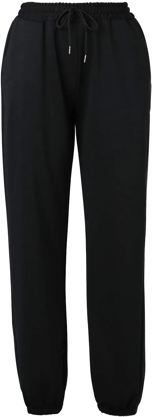 Sweatpants for Teen Girls,Women's High Waisted Joggers Summer Workout Baggy Yoga Pants Cinch Bottom Trousers