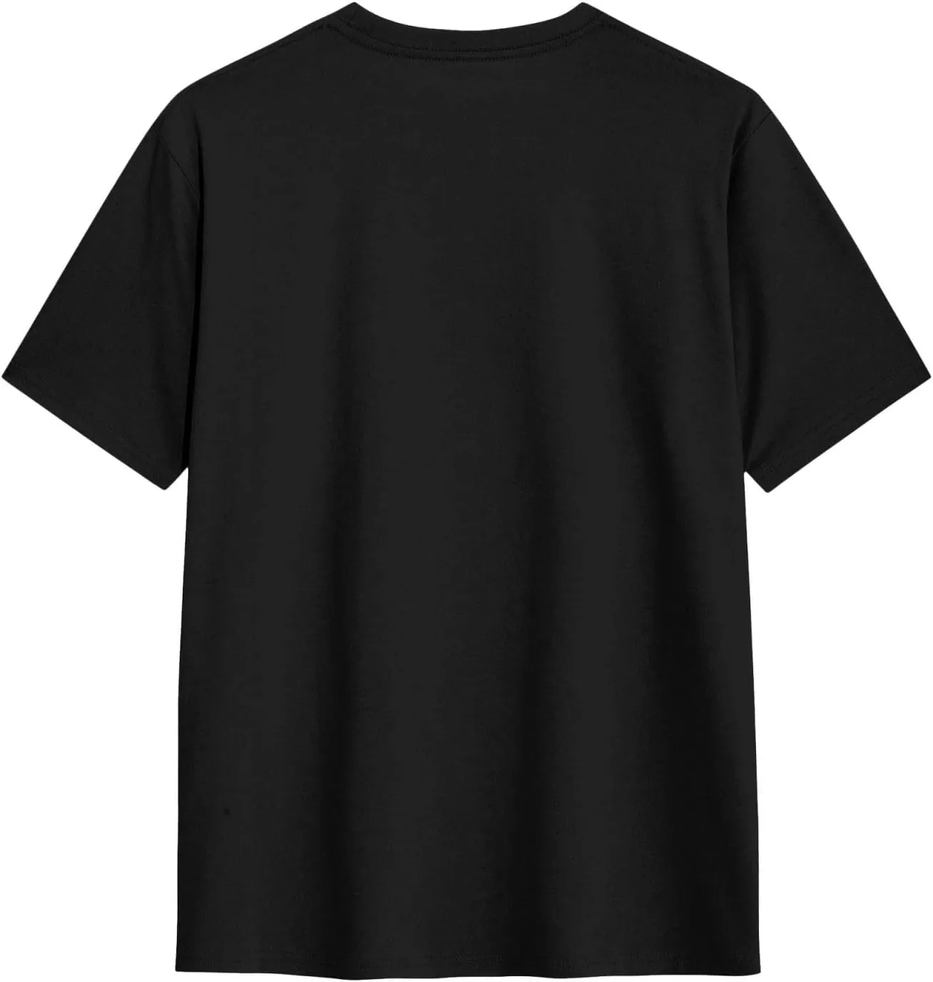 Unisex Youth Man Short Sleeve Shirt Fashion Shirt Cotton Crewneck T-Shirt Tops Clothing T-Shirts