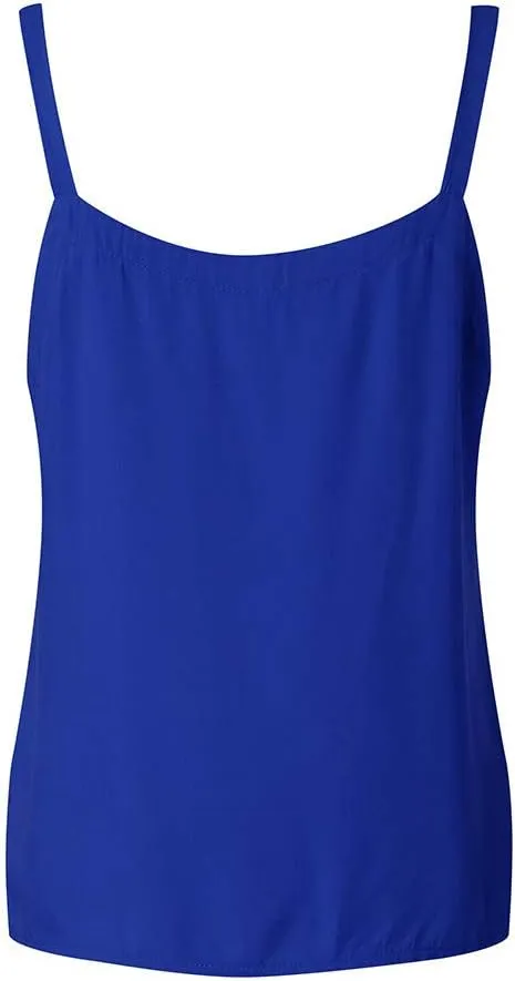 Women Button Down Tank Tops Loose Casual V Neck Strappy Summer Sleeveless Shirts Plus Size Blouses S-5X