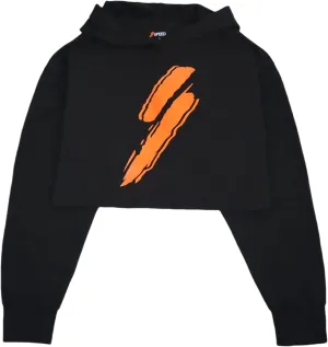 Women's fashion long sleeve hoodies pull over black fashion fleece winter sweatshirt
