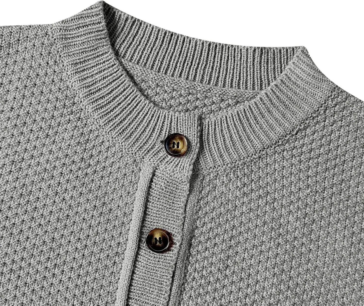 Wowcarbazole Womens Open Front Cardigan Sweaters Long Sleeve Button Down Knit Jackets Coat Cropped Cute Tops Fall Outerwear